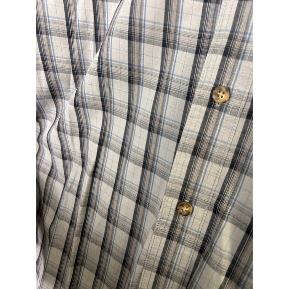 Carhartt Mens Plaid Work Shirt Cotton Heavy Duty Button Down Size 2XL - Picture 5 of 9